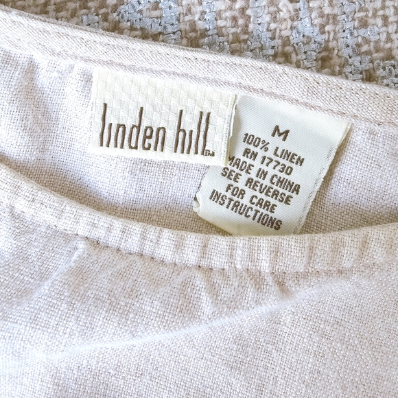 Linden Hill Linen Top | size medium - Picture 3 of 4